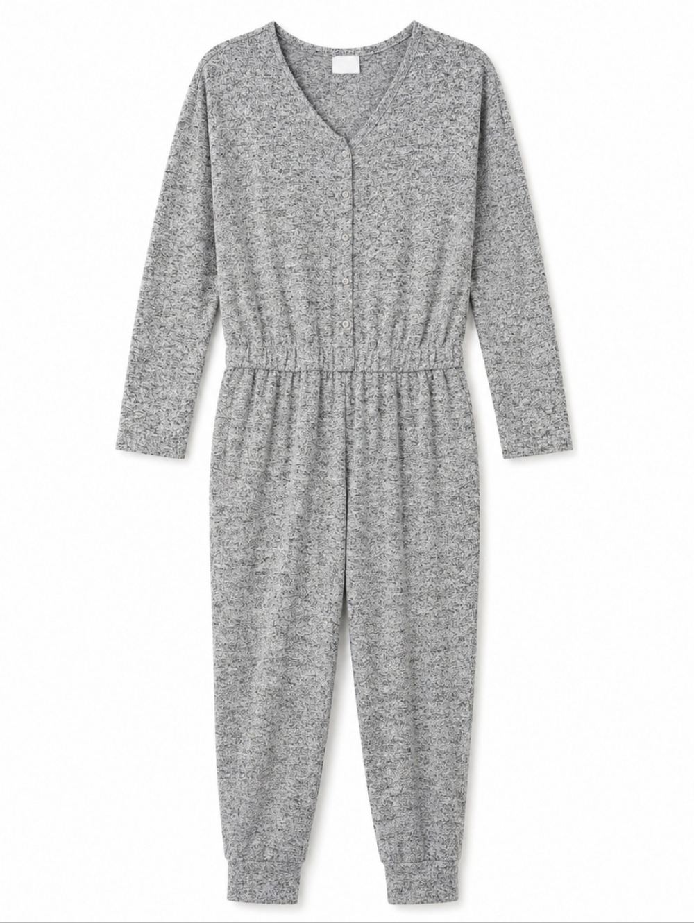 2/$20 Gap Kids Grey Jumpsuit M 8 Button Front Jogger Soft Stretch